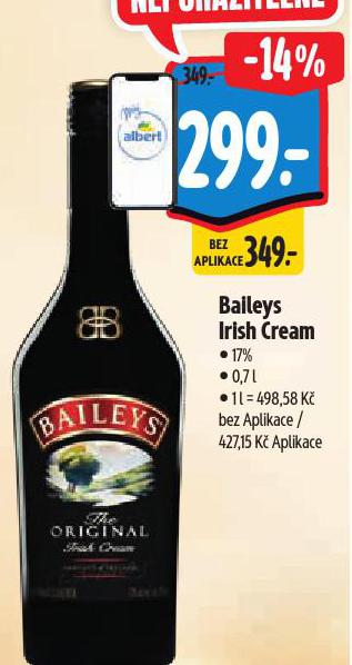 BAILEYS IRISH CREAM