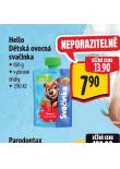 HELLO DĚTSKÁ OVOCNÁ SVAČINKA