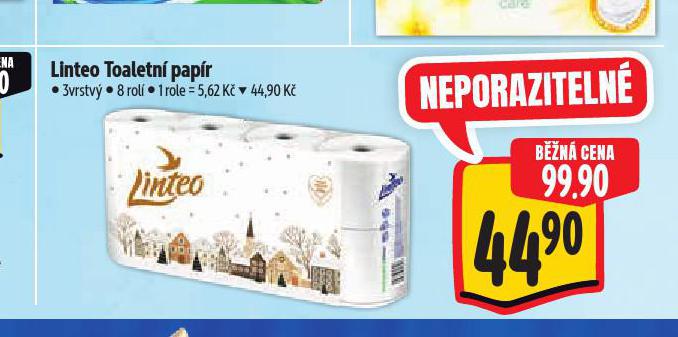 LINTEO TOALETNÍ PAPÍR