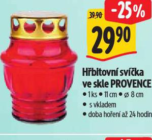 HŘBITOVNÍ SVÍČKA