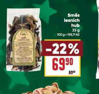 SMĚS LESNÍCH HUB