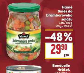 HAMÉ SMĚS DO BRAMBOROVÉHO SALÁTU
