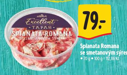 SPIANATA ROMANA SE SMETANOVÝM SÝREM