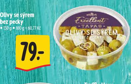 OLIVY SE SÝREM BEZ PECKY