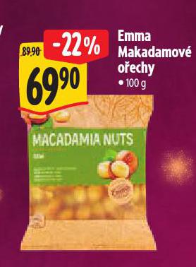 EMMA MAKADAMOVÉ OŘECHY