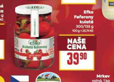 EFKO FEFERONKY KULATÉ