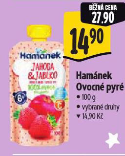HAMÁNEK OVOCNÉ PYRÉ