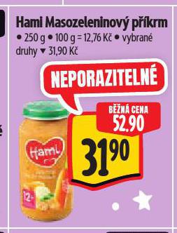 HAMI MASOZELENINOVÝ PŘÍKRM