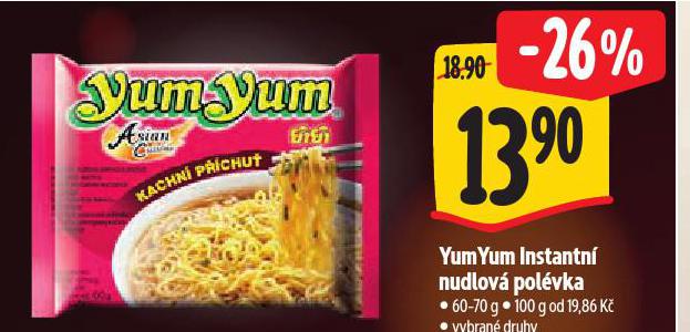 YUM YUM INSTANTNÍ POLÉVKA