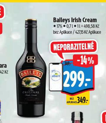 BAILEYS IRISH CREAM
