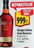 ZACAPA SOLERA GRAN RESERVA