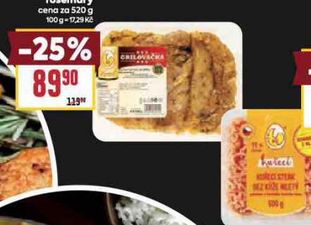 KUŘECÍ PLÁTKY ROSEMARY