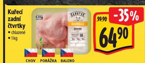 KUŘECÍ ZADNÍ ČTVRTKY