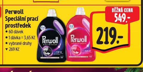 PERWOLL SPECI�LN� PRAC� PROST�EDEK
