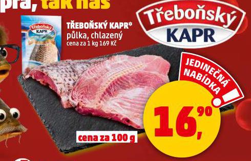 TŘEBOŇSKÝ KAPR