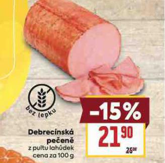 DEBRECÍNSKÁ PEČENĚ