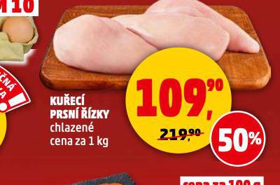 KUŘECÍ PRSNÍ ŘÍZKY