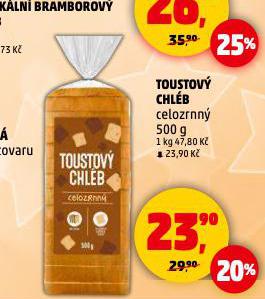 TOUSTOVÝ CHLÉB