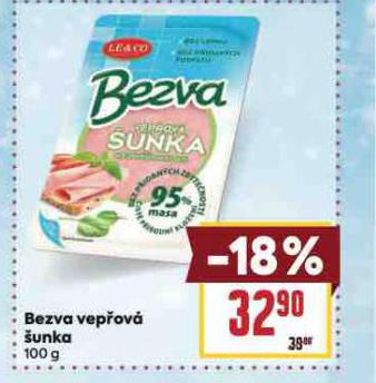 BEZVA VEPŘOVÁ ŠUNKA