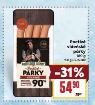 POCTIVÉ VÍDEŇSKÉ PÁRKY