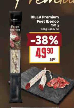 BILLA PREMIUM FUET IBERICO