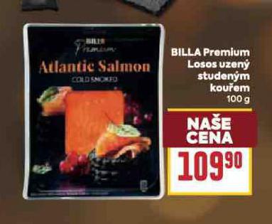 BILLA PREMIUM LOSOS UZENÝ STUDENÝM KOUŘEM