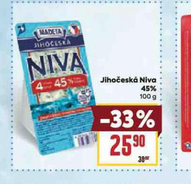 JIHOČESKÁ NIVA 45%