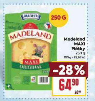 MADELAND MAXI PLÁTKY