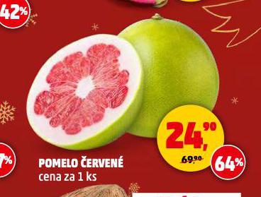 POMELO ČERVENÉ