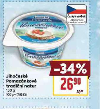 JIHO�ESK� POMAZ�NKOV� TRADI�N� NATUR