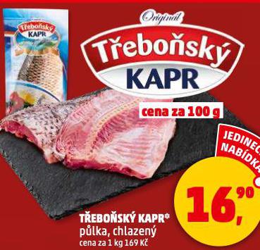 TŘEBOŇSKÝ KAPR