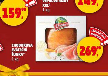 CHODURA SVÁTEČNÍ ŠUNKA