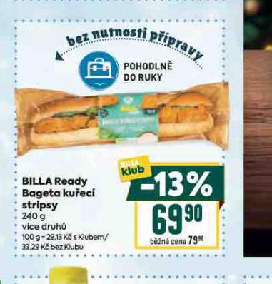 BILLA ERADY BAGETA KUŘECÍ STRIPSY