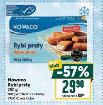 NOWACO RYBÍ PRSTY
