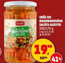 SMĚS DO BRAMBOROVÉHO SALÁTU GUSTITO