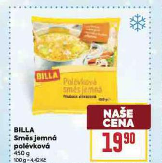 BILLA SMĚS JEMNÁ POLÉVKOVÁ
