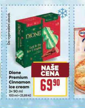 DIONE PREMIUM CINNAMON ICE CREAM