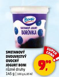 SMETANOVÝ DVOUVRSTVÝ JOGURT