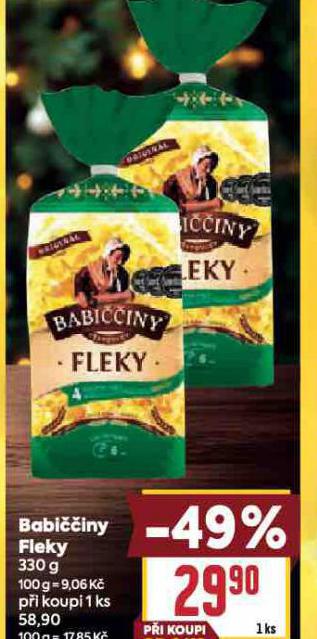 BABIČČINY FLEKY