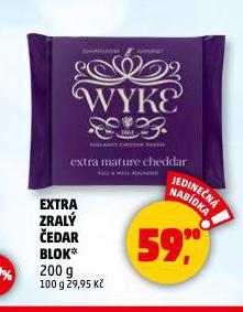 EXTRA ZRALÝ ČEDAR BLOK