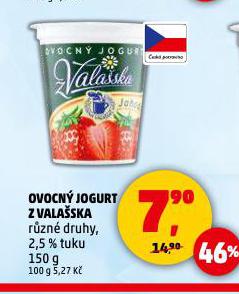 OVOCNÝ JOGURT Z VALAŠSKA