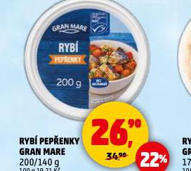 RYBÍ PEPŘENKY GRAN MARE