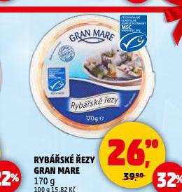 RYBÁŘSKÉ ŘEZY GRAN MARE