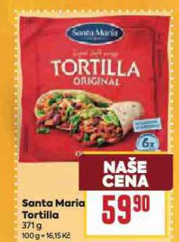 SANTA MARIA TORTILLA