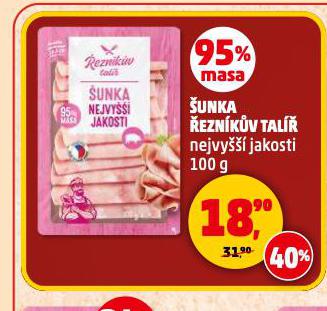 ŠUNKA ŘEZNÍKŮV TALÍŘ