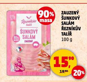 ZAUZENÝ ŠUNKOVÝ SALÁM