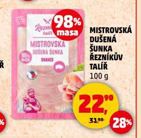 MISTROVSKÁ DUŠENÁ ŠUNKA