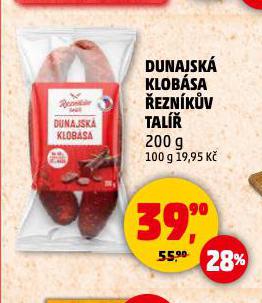 DUNAJSKÁ KLOBÁSA
