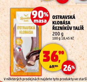 OSTRAVSKÁ KLOBÁSA