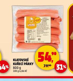 KLATOVSKÉ KUŘECÍ PÁRKY